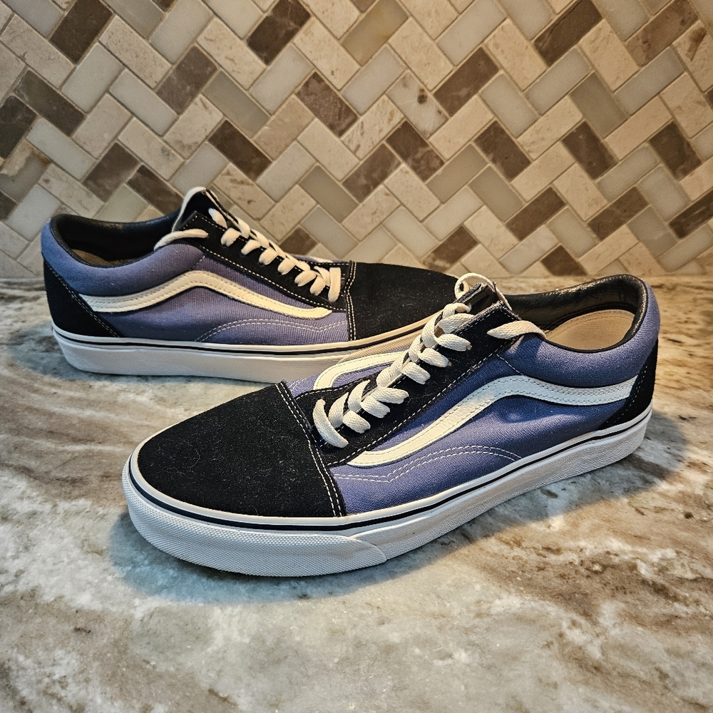 Vans Old Skool Navy Blue White Skate Men’s 12